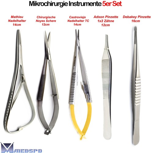 Mikrochirurgie instrumente set - mikrochirurgie,
