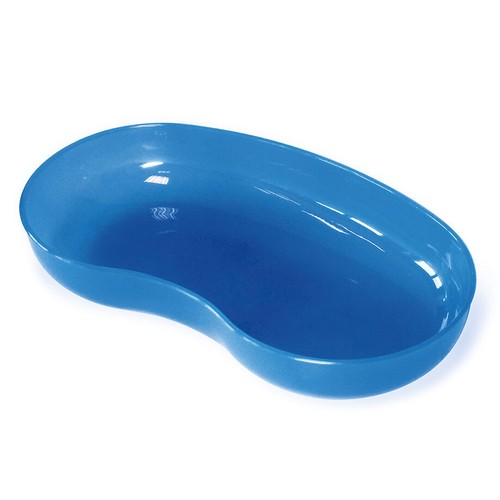 Nierenschale aus blau - aus,